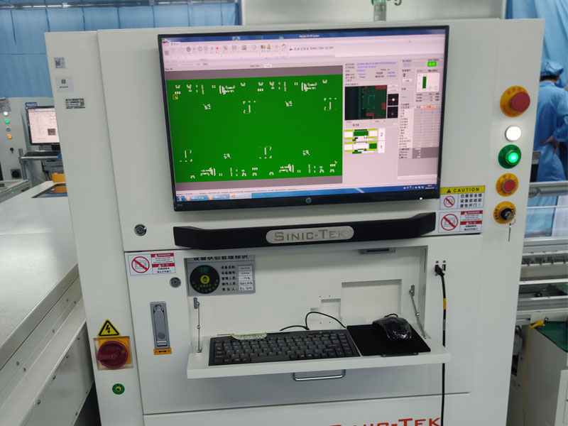 3D-SPI in PCB Factory