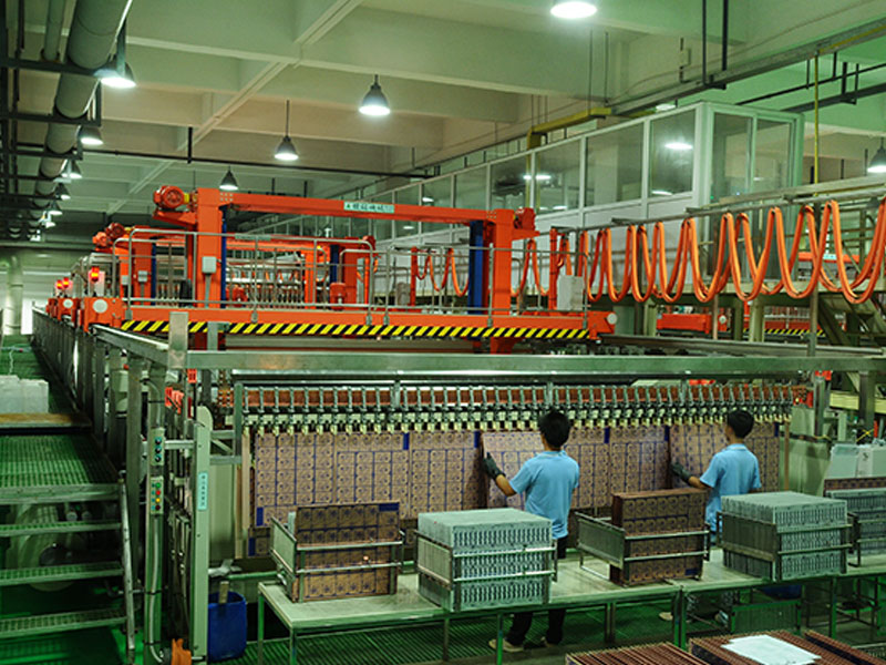 Plating Line in Circuit Board Factory