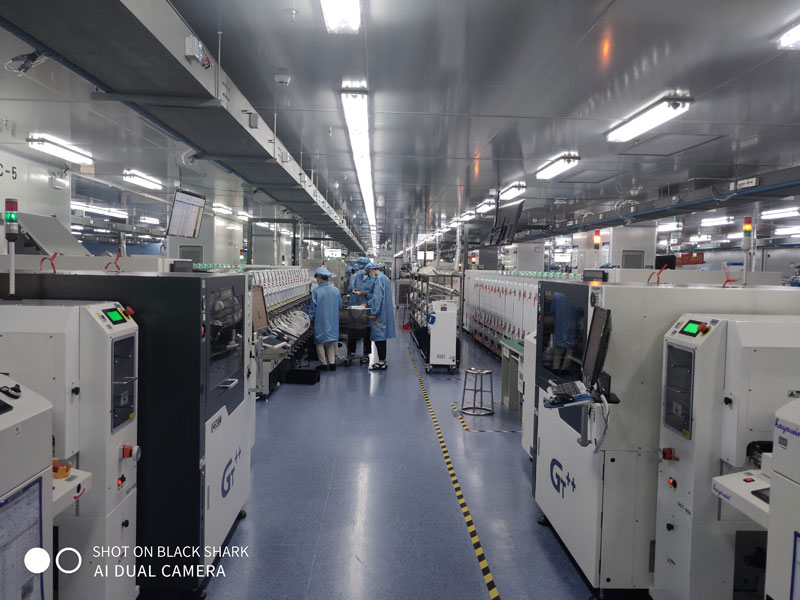 Production Line in Chinese PCB Manufacturer