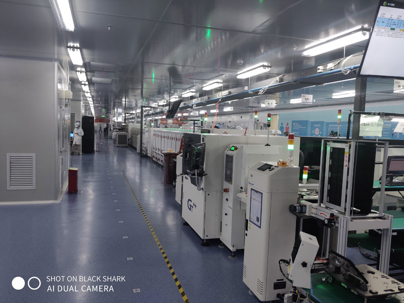 Production Line in Chinese PCB Manufacturer