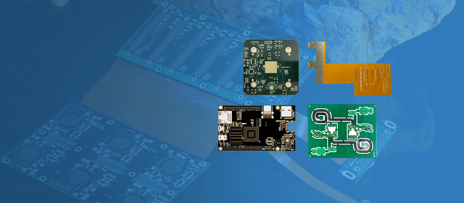 Full feature custom </br> PCB service